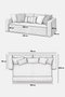 Atelier Del Sofa Wello Double - Naranja